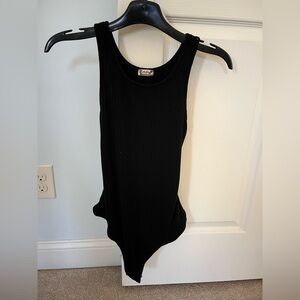 Black Free People Bodysuit